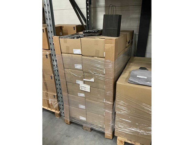 Partij paper carrier bags 22+18*8cm black (6000x) - afbeelding 5 van  6