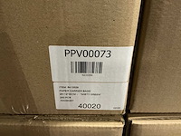 Partij paper carrier bags 26+12*35cm misty green (6000x) - afbeelding 5 van  7