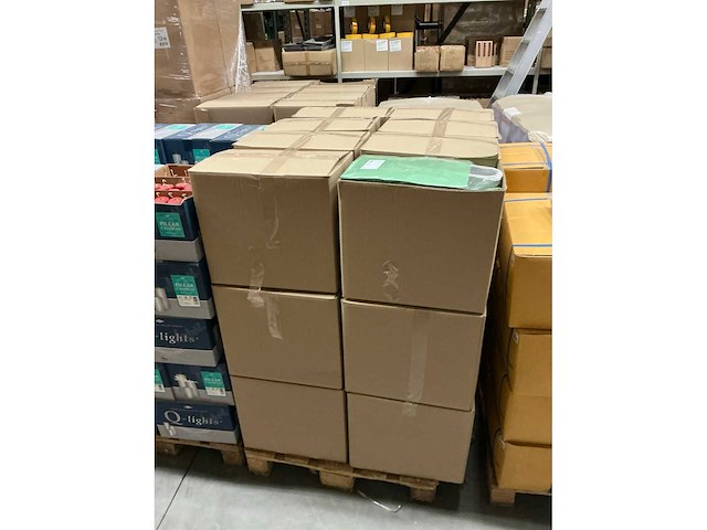 Partij paper carrier bags 26+12*35cm misty green (6000x) - afbeelding 4 van  7