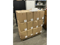 Partij paper carrier bags 26+12*35cm white (6000x) - afbeelding 4 van  6