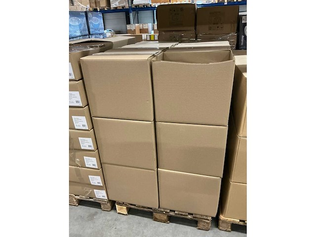 Partij paper carrier bags 26+12x35cm brown fsc unprinted (4750x) - afbeelding 2 van  6