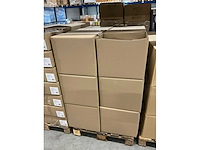 Partij paper carrier bags 26+12x35cm brown fsc unprinted (4750x) - afbeelding 2 van  6