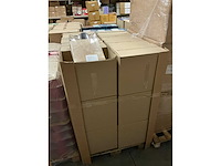 Partij paper carrier bags 26+12x35cm brown fsc unprinted (4750x) - afbeelding 5 van  8
