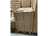 Partij paper carrier bags 26+12x35cm brown fsc unprinted (4800x) - afbeelding 5 van  8