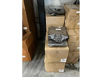 Partij paper carrier bags 32+12*41cm cappuccino (1425x) - afbeelding 5 van  6