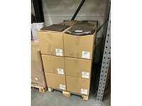 Partij paper carrier bags 32+12*41cm cappuccino (3000x) - afbeelding 5 van  6