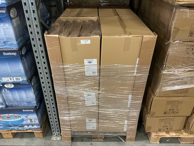 Partij paper carrier bags 32+12x41cm brown fsc unprinted (3000x) - afbeelding 5 van  6