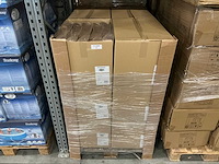 Partij paper carrier bags 32+12x41cm brown fsc unprinted (3000x) - afbeelding 5 van  6