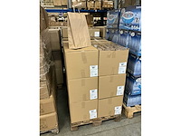 Partij paper carrier bags 32+12x41cm brown fsc unprinted (3000x) - afbeelding 3 van  4