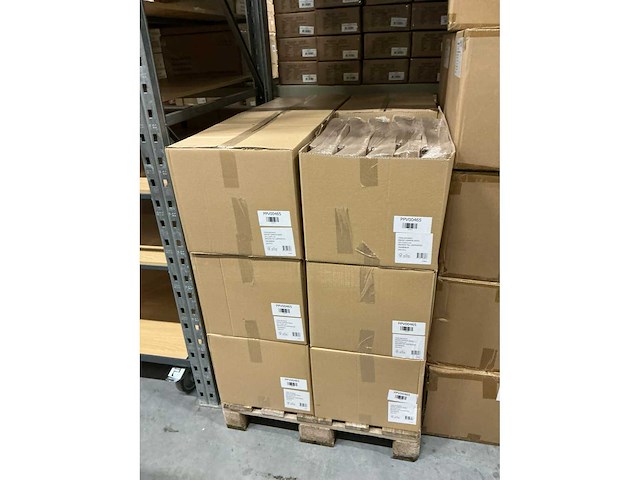 Partij paper carrier bags 32+12x41cm brown fsc unprinted (3000x) - afbeelding 4 van  7