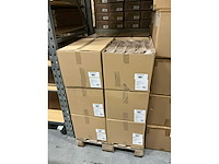 Partij paper carrier bags 32+12x41cm brown fsc unprinted (3000x) - afbeelding 4 van  7