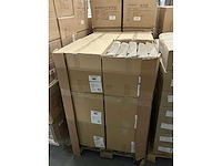 Partij paper carrier bags 32+12x41cm brown fsc unprinted (3000x) - afbeelding 4 van  7