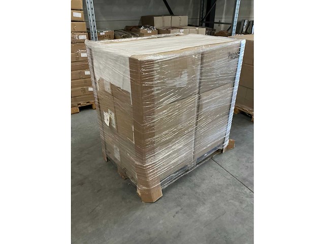 Partij paper carrier bags 32+12x41cm brown fsc unprinted (3000x) - afbeelding 4 van  7