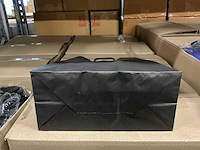 Partij paper carrier bags 35x26x12cm black (6000x) - afbeelding 3 van  6