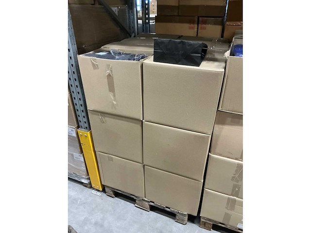 Partij paper carrier bags 35x26x12cm black (6000x) - afbeelding 4 van  6