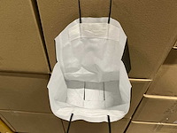 Partij paper carrier bags 35x26x12cm black (6750x) - afbeelding 2 van  6