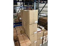 Partij paper carrier bags 35x26x12cm blue (2000x) - afbeelding 2 van  3