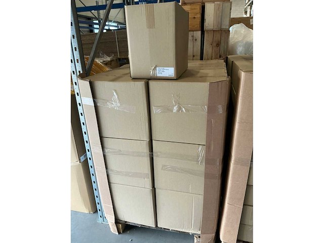 Partij paper carrier bags 35x26x12cm misty green (6250x) - afbeelding 4 van  6