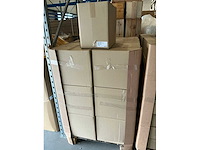 Partij paper carrier bags 35x26x12cm misty green (6250x) - afbeelding 4 van  6