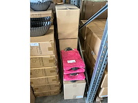 Partij paper carrier bags 35x26x12cm pink (1150x) - afbeelding 4 van  7