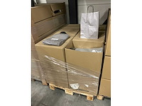 Partij paper carrier bags 35x26x12cm silver (4000x) - afbeelding 5 van  5