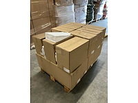 Partij paper carrier bags 36x22x11cm white unprinted (4750x) - afbeelding 4 van  6