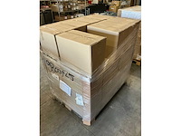 Partij paper carrier bags 36x22x11cm white unprinted (7250x) - afbeelding 7 van  7