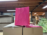 Partij paper carrier bags 41x32x12 pink (5000x)