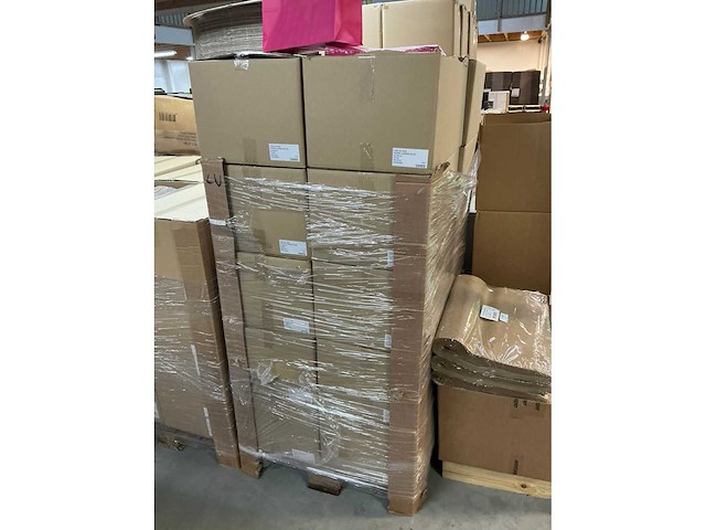 Partij paper carrier bags 41x32x12 pink (5000x) - afbeelding 2 van  6