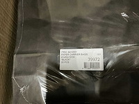 Partij paper carrier bags 41x32x12cm black (2425x) - afbeelding 2 van  2