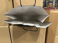 Partij paper carrier bags 41x32x12cm black (5000x) - afbeelding 3 van  7