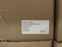 Partij paper carrier bags 41x32x12cm black (5000x) - afbeelding 7 van  7