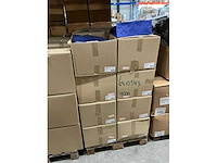 Partij paper carrier bags 41x32x12cm blue (4000x) - afbeelding 3 van  5