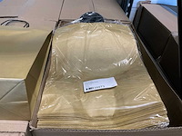 Partij paper carrier bags 41x32x12cm gold (4000x) - afbeelding 5 van  6