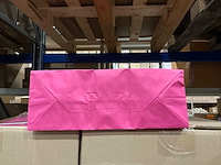 Partij paper carrier bags 41x32x12cm pink (5000x) - afbeelding 3 van  6
