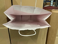 Partij paper carrier bags 41x32x12cm red (2650x) - afbeelding 3 van  8