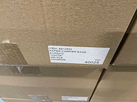 Partij paper carrier bags 41x32x12cm white (3000x) - afbeelding 5 van  5