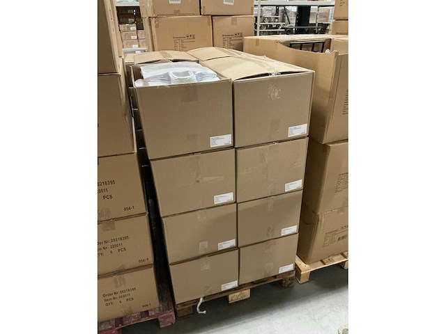 Partij paper carrier bags 41x32x12cm white (4000x) - afbeelding 4 van  6