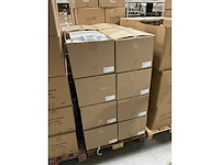 Partij paper carrier bags 41x32x12cm white (4000x) - afbeelding 4 van  6