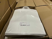 Partij paper carrier bags 41x32x12cm white (4000x) - afbeelding 5 van  6