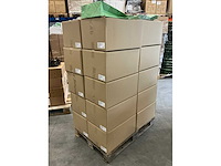 Partij paper carrier bags misty green 41x32x12cm (5000x) - afbeelding 4 van  6