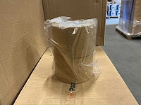 Partij paper tape brown solvent 15mm x 50m (1680x) - afbeelding 1 van  2