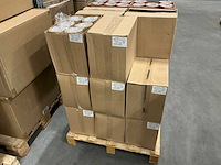 Partij paper tape brown solvent 15mm x 50m (1680x) - afbeelding 2 van  2