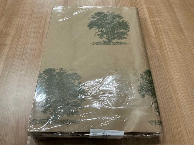 Partij papier vellen bruin fsc mix eikenboom 50g/m2 60x85cm 10kg per pak (27x) - afbeelding 1 van  2