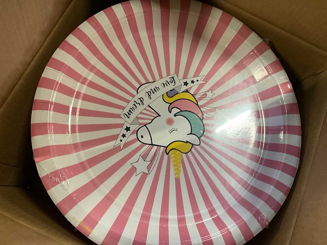 Partij papieren servies - afbeelding 5 van  5