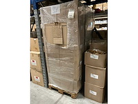 Partij papieren tassen 36x22x10cm naturel (12500x) - afbeelding 2 van  4