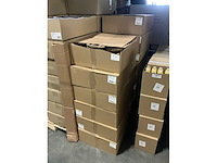 Partij papieren tassen 45x18x50cm naturel (1300x) - afbeelding 4 van  5