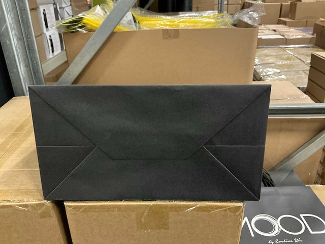Partij papieren tassen bedrukt 300+160x300mm (1400x) - afbeelding 2 van  4