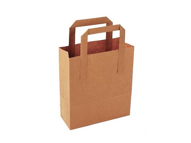 Partij papieren tassen (circa 10 pallets) - afbeelding 1 van  2