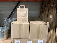 Partij papierentassen brown (10000x) - afbeelding 1 van  5